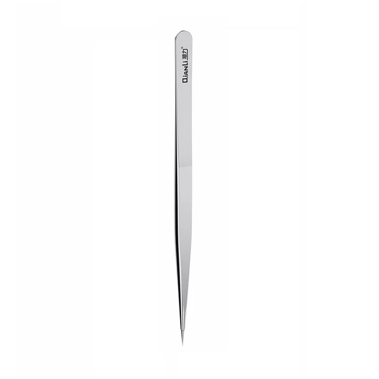 Qianli Ineezy Yx-01 Polido à Mão Não Magnética Aço Inoxidável 0,1 mm Tweezers Pontiagudos do Tipo Fino de 0,1 mm