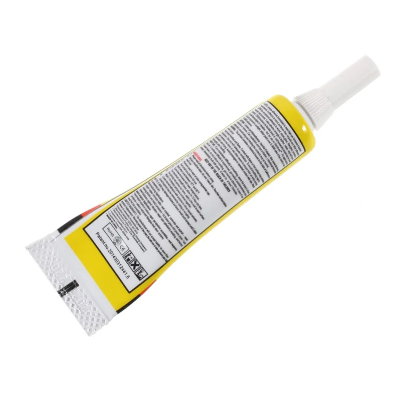 ZHANLIDA E8000 15ml Clear Adhesive Sealant Glue for DIY Diamond Clothes Shoes Phone Border Glue [MSDS Certification]