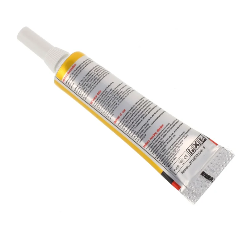 ZHANLIDA T8000 15ml Adesivo Industrial de Alta Resistência Líquido Transparente [Certificação FISPQ]