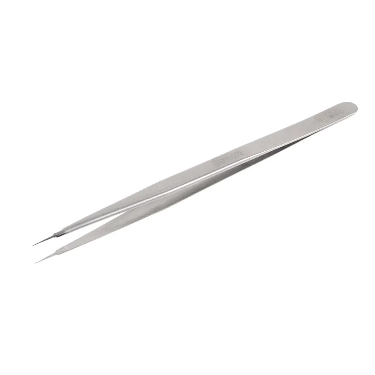 BEST BST-22 Hand Polish Jumper Wire 3D Tweezers for Planting Tin IC Chip Micro Repair Forceps