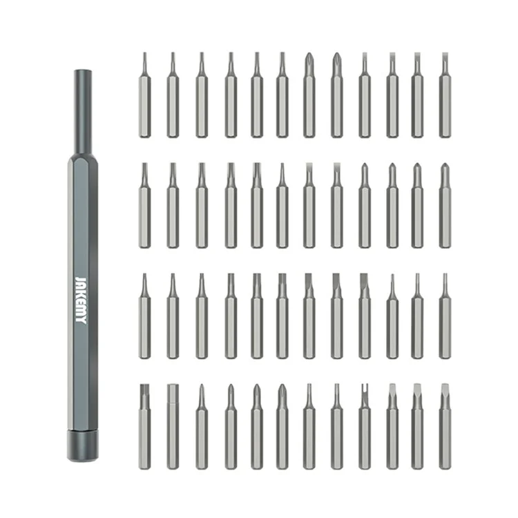 JAKEMY JM-8182 49-in-1 Precision Aluminum Alloy Screwdriver Repair Tool Kit for Mobile Phone Disassembly