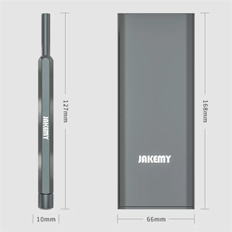 JAKEMY JM-8182 49-in-1 Precision Aluminum Alloy Screwdriver Repair Tool Kit for Mobile Phone Disassembly