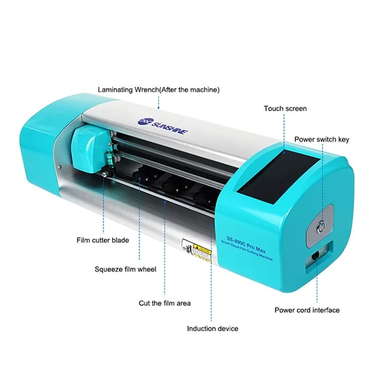 SUNSHINE Multifunctional Intelligent Cloud Film Cutting Machine (for 16'' Screens Film)