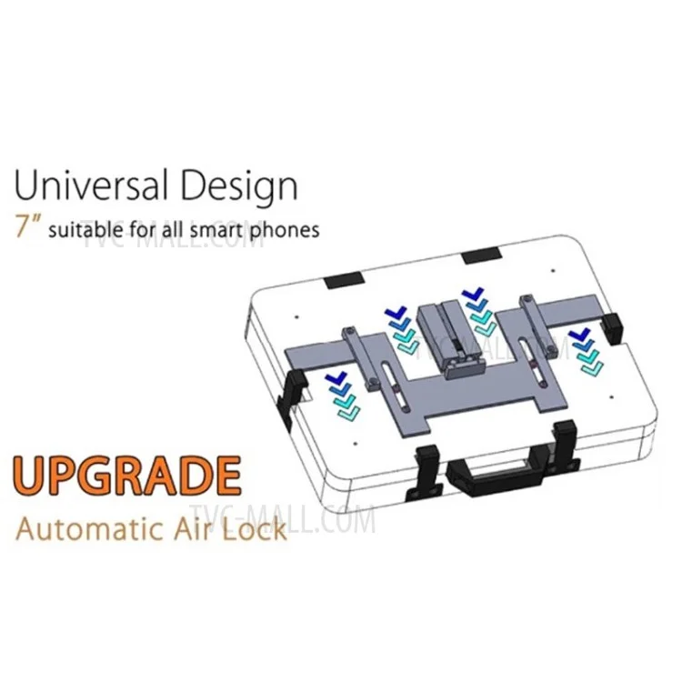 Máquina De Laminación Automática De Pantalla Automática MT-12 110V / 220V - Tapones De Estados Unidos