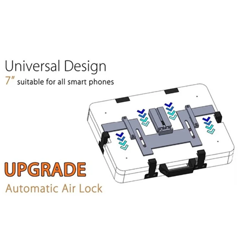 MT-12 110 V/220 V Automatisk skärmplästringmaskin – EU-uttag