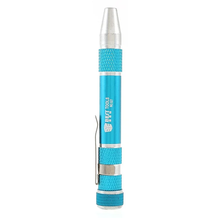 BEST BST-927 9 in 1 S2 Precision Magnetic Aluminum Alloy Handle Pen Screwdriver Bit Set