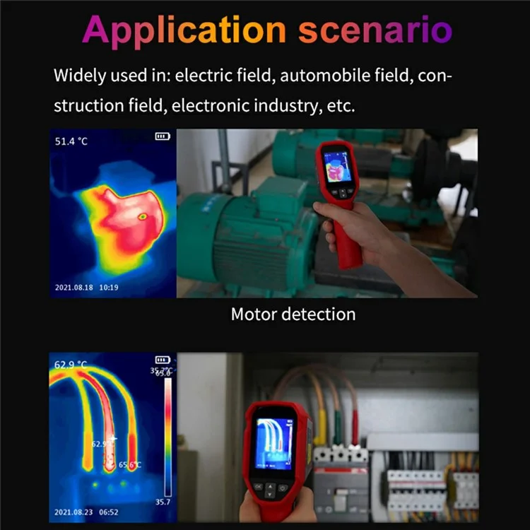 UNI-T UTi120S 2.4 inch TFT Digital Display Industrial Hand-Held Infrared Thermal Imager