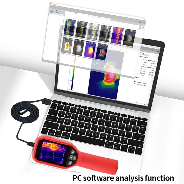 UNI-T Uti120s 2.4 Pulgadas TFT Digital Display Infrarroja Igua Térmica Infrarroja de Mano Industrial