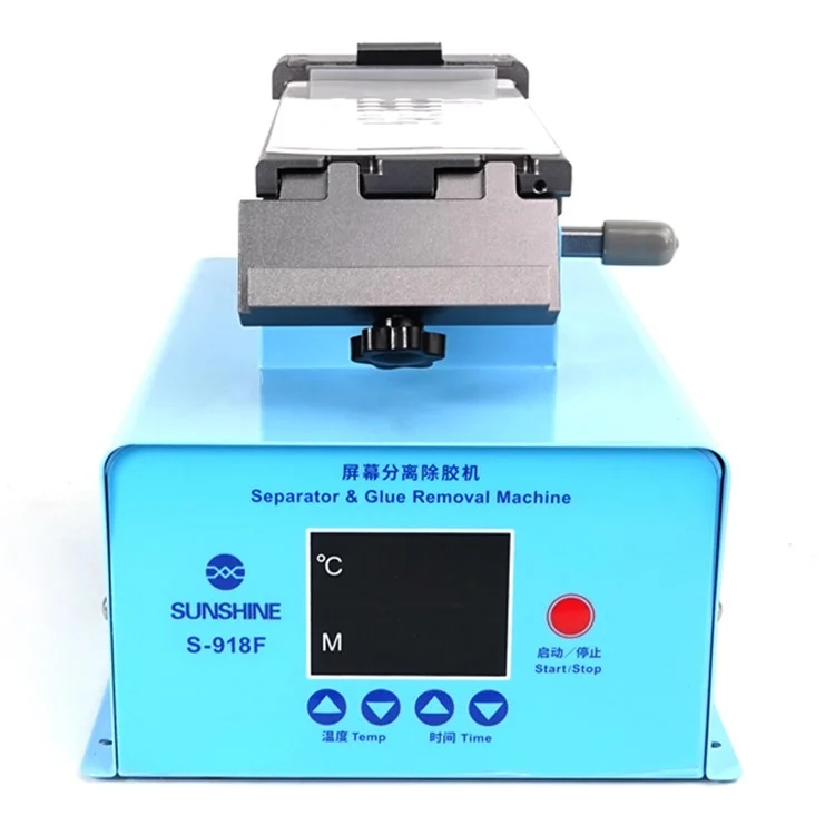 Sonnenschein S-918f Fünfte Generation 220V Lcd-bildschirmtrennung Kleber Remover 360 Rotierende Plattform-separator Magnetische Schnalle Lcd-reparaturmaschine