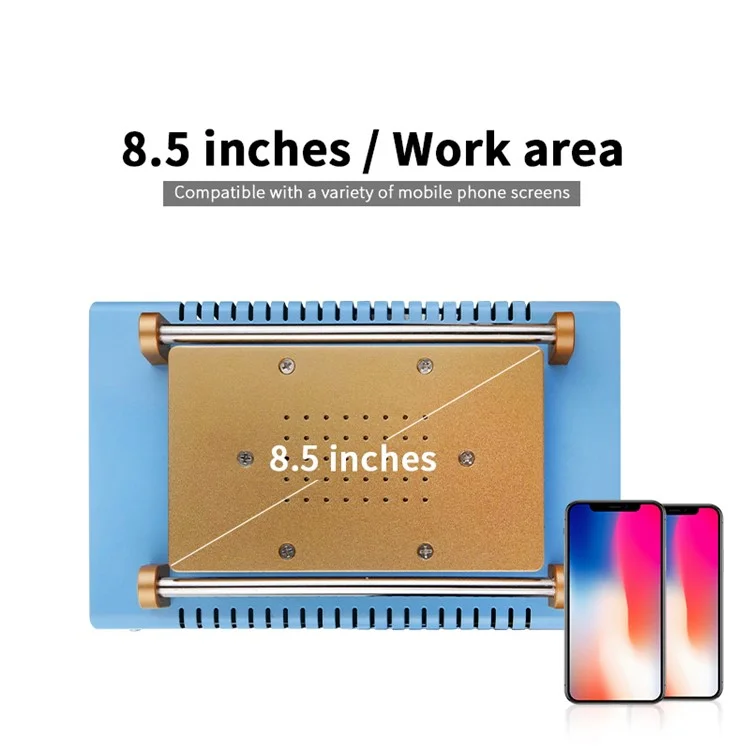 Sunshine S-918K 8,5-Zoll 110V / 220V LCD-Vakuumabscheidermaschine Mobiltelefonanzeigeglas Entfernen Von LCD-Bildschirm-Reparatur-Separator