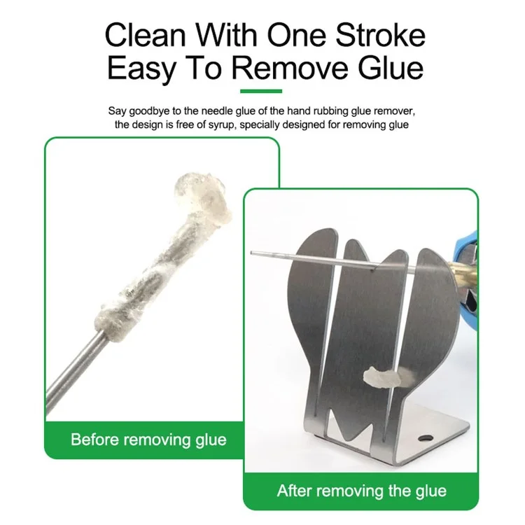 Grattoir à colle double fente RELIFE RL-074A Outil de grattage rapide pour machine à retirer la colle