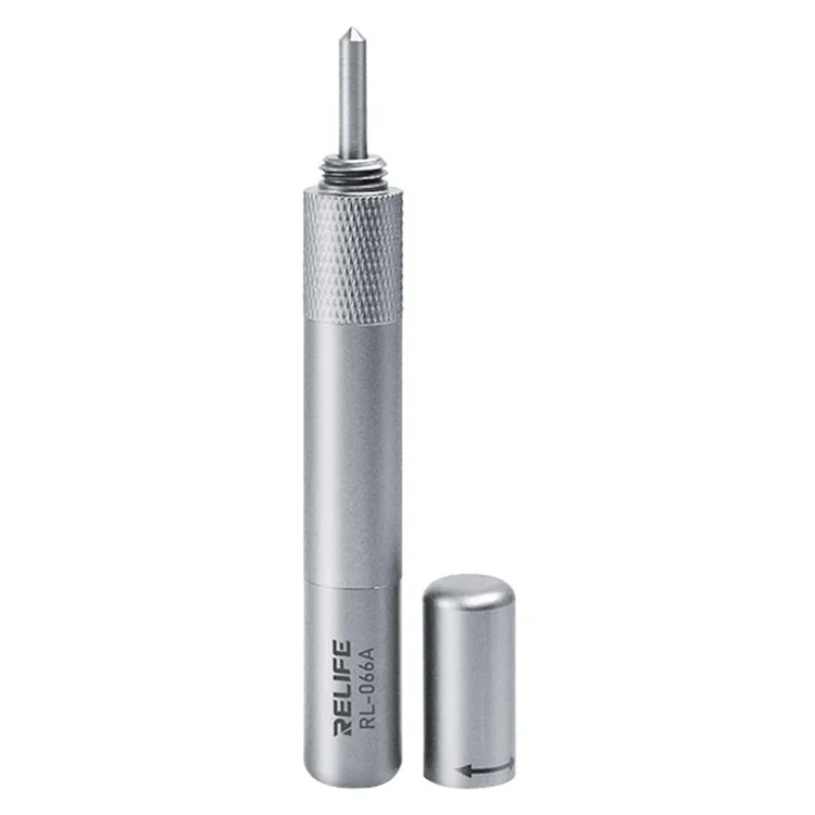 Cubierta trasera de cristal para teléfono móvil RELIFE RL-066A Pluma para disassemblaje Herramienta portátil mini para cubierta trasera de la cámara para carcasa trasera de smartphone