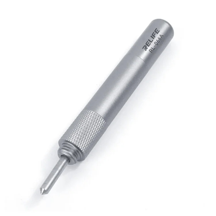 Cubierta trasera de cristal para teléfono móvil RELIFE RL-066A Pluma para disassemblaje Herramienta portátil mini para cubierta trasera de la cámara para carcasa trasera de smartphone