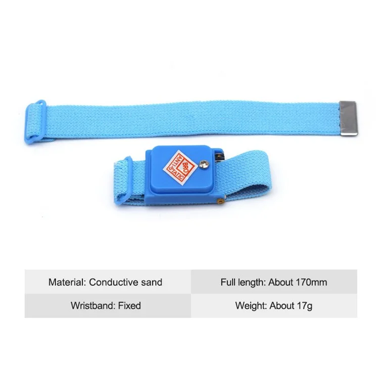 SUNSHINE Cordless Wireless Adjustable Anti-Static Bracelet Wrist Band for Electronics Repair