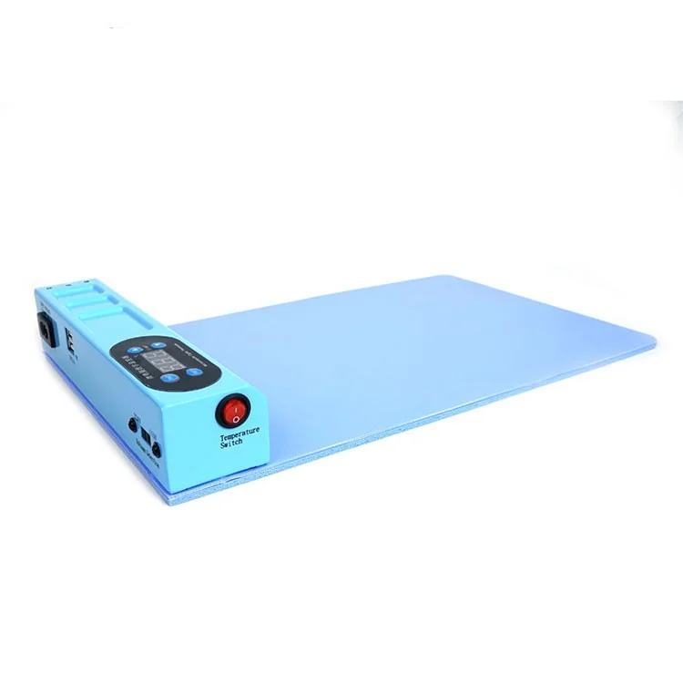 Sunshine S-918E 110V/220V Blue LCD Aquecimento Scret Pad Tela Separator LCD Screen Repair Kits de Separação da Ferramenta de Separação - Plugue da ue