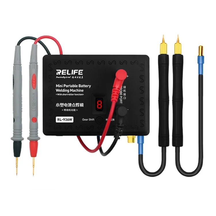 RELIFE RL-936W V3.0 Mini Machine de soudage de batterie portative Soudage par points portable avec 8 niveaux réglables 