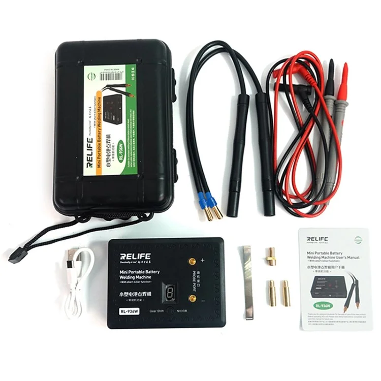 RELIFE RL-936W V3.0 Mini Machine de soudage de batterie portative Soudage par points portable avec 8 niveaux réglables 