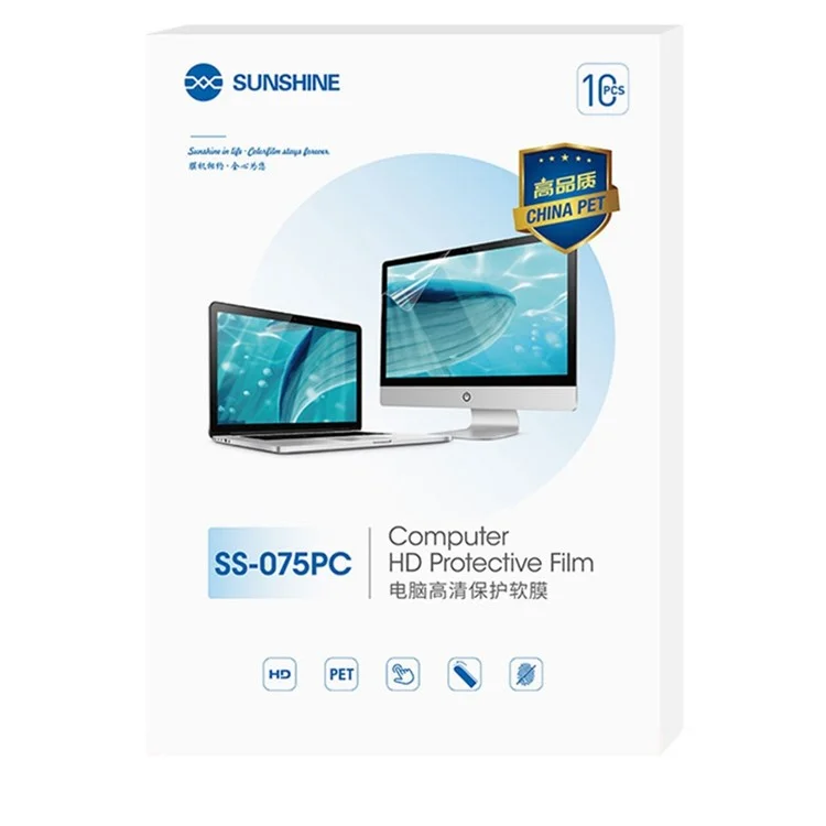 Sunshine SS-075PC 10pcs/pack HD Против Отпечатков Отпечатков Отпечатков Отпечатков Отпечатков