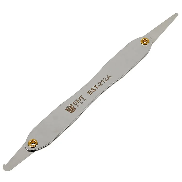 BEST BST-212A/B High Temperature Resistant Opening Tool Metal Double-Sided Pry Tool Repair Parts for iPhone Android