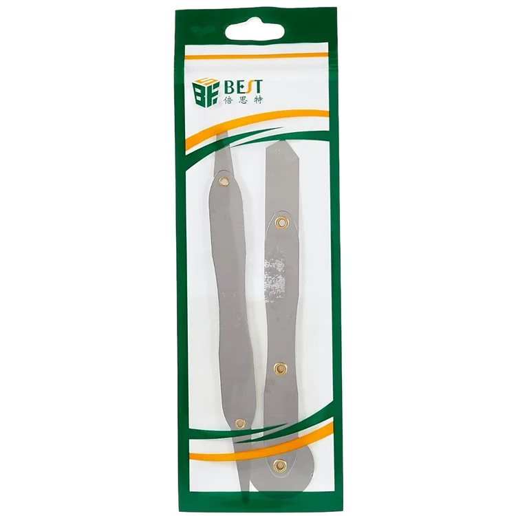 BEST BST-212A/B High Temperature Resistant Opening Tool Metal Double-Sided Pry Tool Repair Parts for iPhone Android
