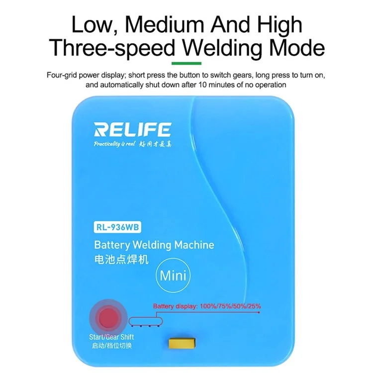 Relife RL-936WB Mini Spot Spot Welder Welding Machine Batteria Strumento di Riparazione di Saldatura Flex Sostituzione