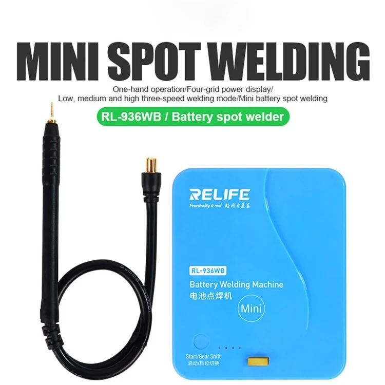 Relife RL-936WB Mini Spot Spot Welder Welding Machine Batteria Strumento di Riparazione di Saldatura Flex Sostituzione