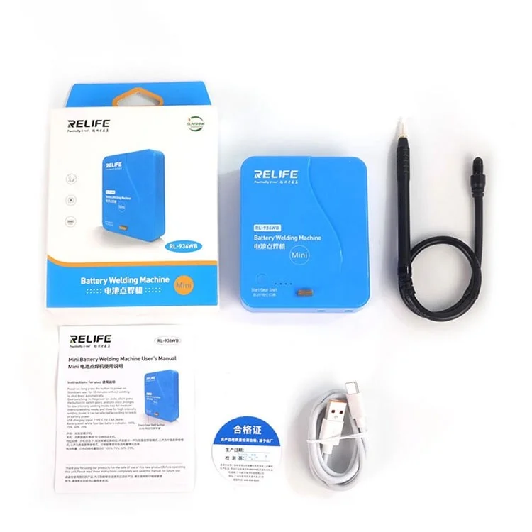 Relife RL-936WB Mini Spot Spot Welder Welding Machine Batteria Strumento di Riparazione di Saldatura Flex Sostituzione