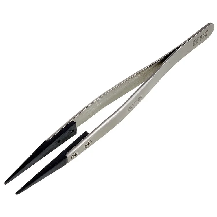 Best BST-00 Tinteggi Anti-static PPS Ppp Plastic Teste Tweezers Mobile Tablet Strumento di Riparazione di Precisione