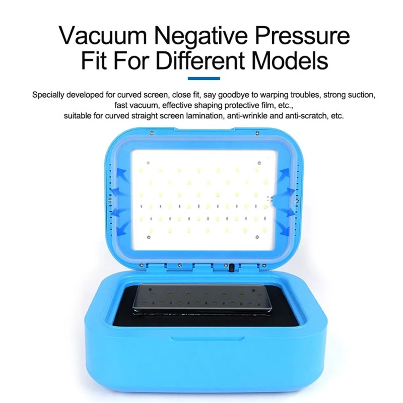 SUNSHINE S-918B Plus UV Curing Vacuum Laminating Machine for Cell Phone Curved Screen Protectors Bubble Remover - US Plug