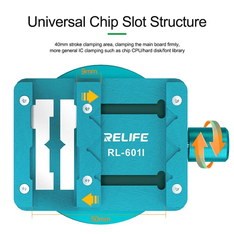 Lifide RL-601I Mini Gratultura Rotação Babela BGA BGA Para Topelo Molepelo PCB Remoção de Cola de Chip Multifuncional PCB