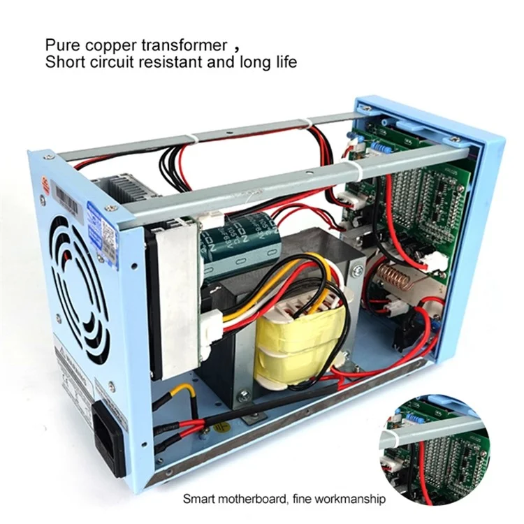 SUNSHINE P-3005A 30V 5A DC Laboratory Power Supply Digital Programmable Adjustable Voltage Regulator Switching Stabilizer Power Supply - US Plug