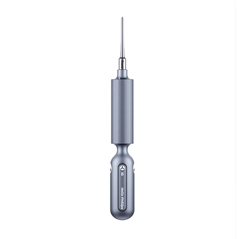 QIANLI 3D Screwdriver with Magnetic Bit Head Non-Slip Screwdriver Maintenance Repair Tool for Mobile Phones - Tri-point