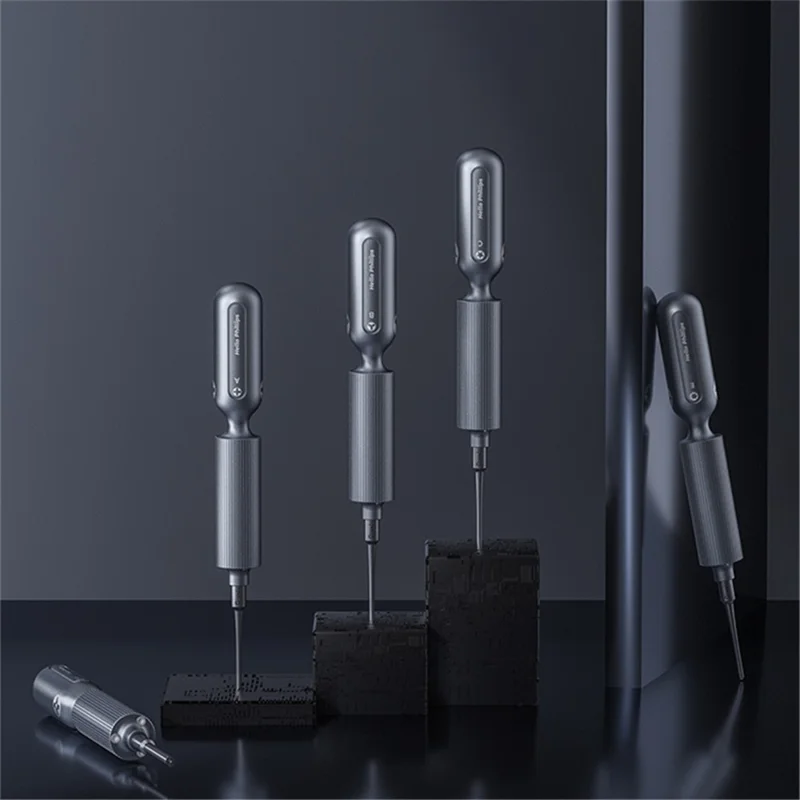 QIANLI 3D Screwdriver with Magnetic Bit Head Non-Slip Screwdriver Maintenance Repair Tool for Mobile Phones - Tri-point