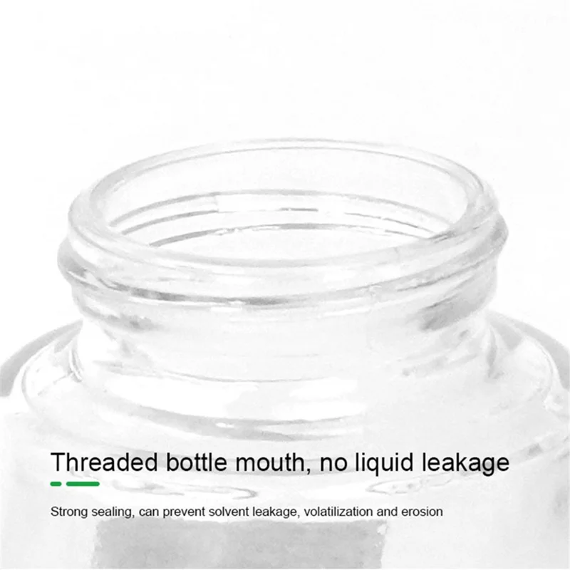 RELIFE RL-055 Empty Glass Water Bottle Copper Core Alcohol Bottle Metal Suction Pipe Pressing Type Automatic Water Bottle