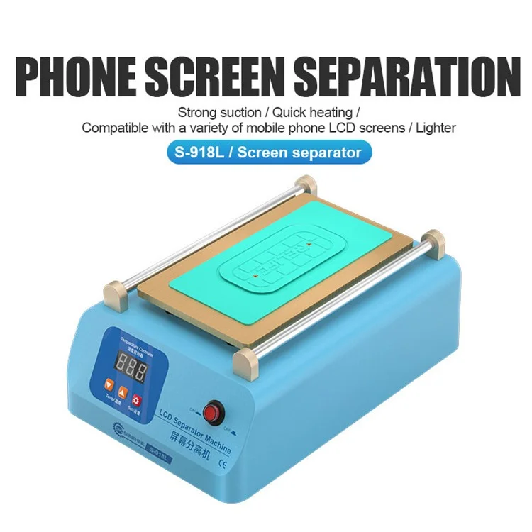 SUNSHINE S-918L Small Screen Splitting Machine LCD Screen Breaker Marking Machine - US Plug