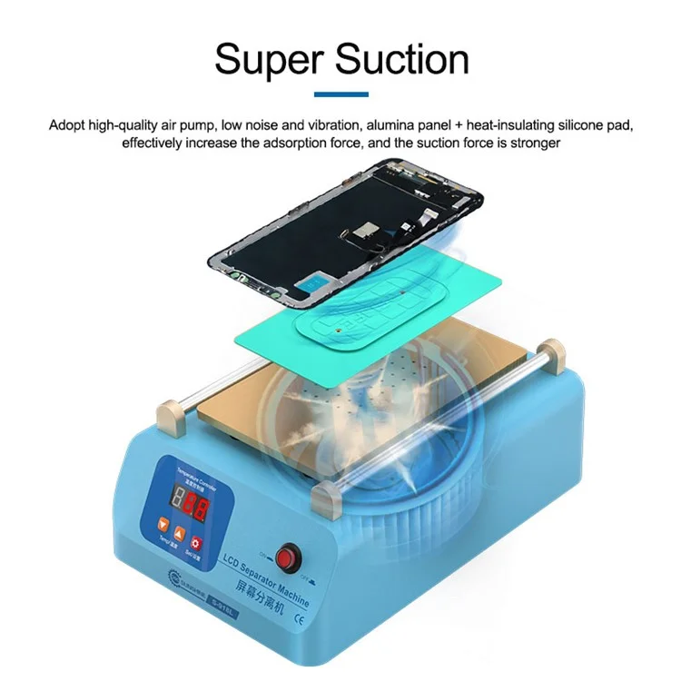 SUNSHINE S-918L Small Screen Splitting Machine LCD Screen Breaker Marking Machine - US Plug