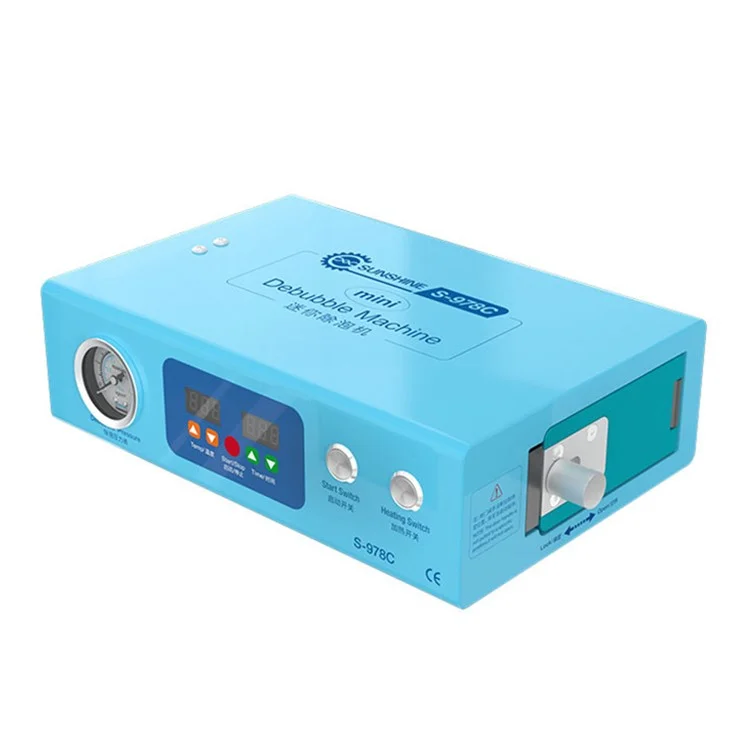 SUNSHINE S-978C Mini LCD Defoaming Bubble Remover Machine LCD Refurbishment Debubbler - EU Plug