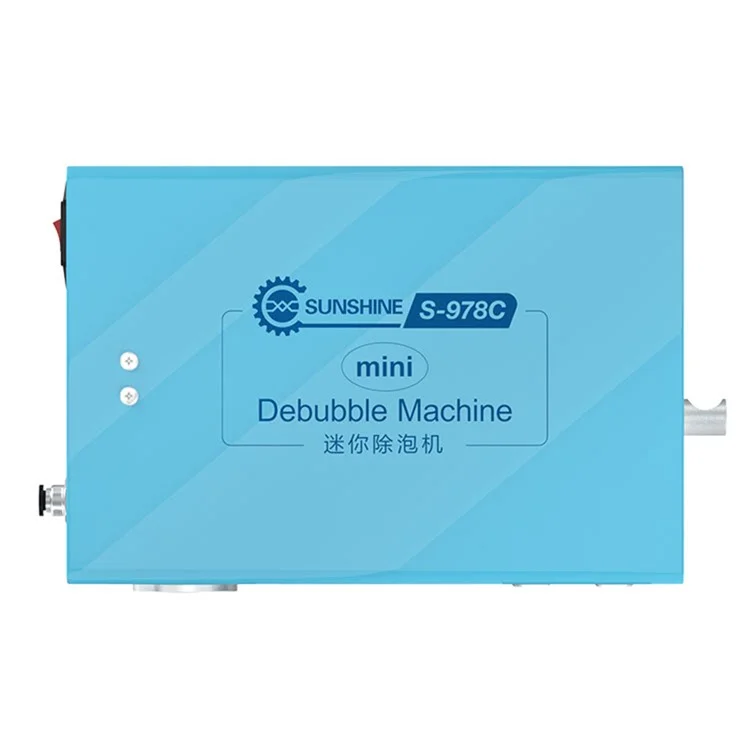 SUNSHINE S-978C Mini LCD Defoaming Bubble Remover Machine LCD Refurbishment Debubbler - Enchufe del Reino Unido