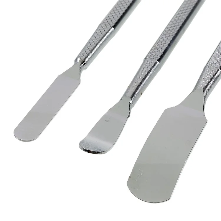 BEST 3Pcs / Set Metal Crowbar Phone Laptop Tablet Screen Repairing Battery Opening Glue Removal Pry Tools