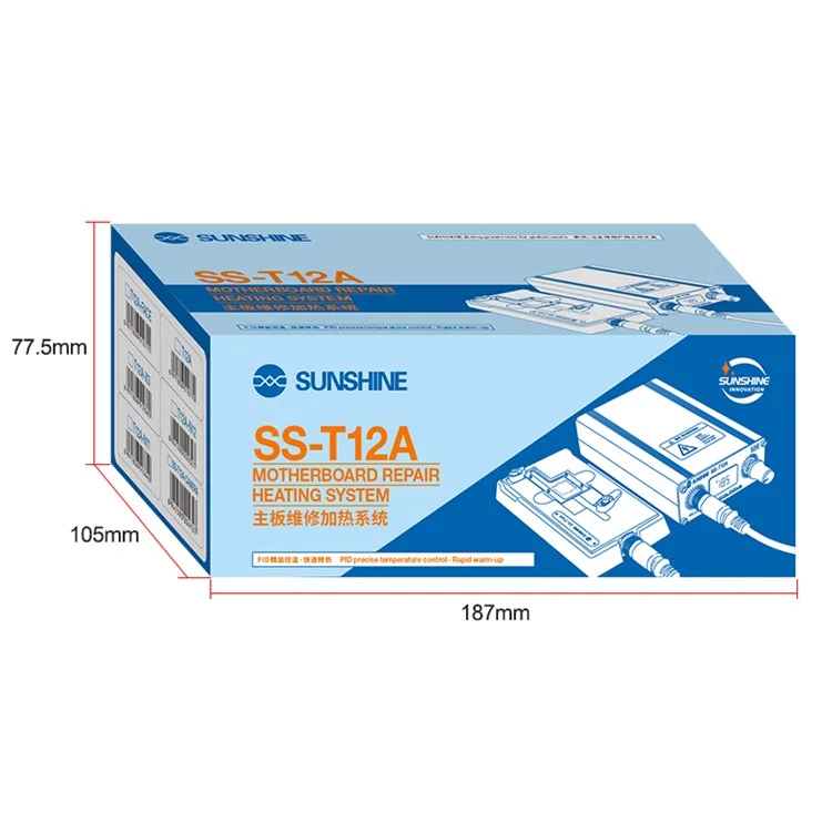 SUNSHINE SS T12A-N14 Motherboard Layering Heating Table for iPhone 14 / 14 Plus / 14 Pro / 14 Pro Max 4-in-1 Motherboard Repair Heating System Preheating Welding Platform
