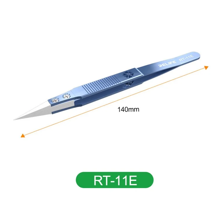 Relife rt Precision Ceramic Tweezers Titanium Alloy Haut-température Résistant Aux Pinces - RT-11E