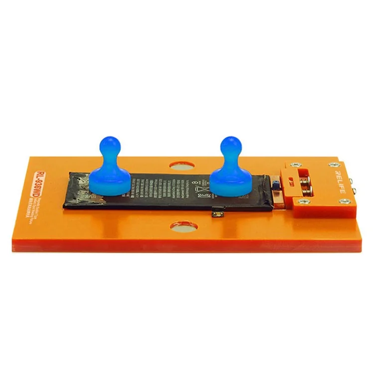 RELIFE RL-936WD Magnetic Spot Welding Fixture Locating Plate Portable Welder Battery Repair Tool for iPhone Battery Chip Replacement and Protection