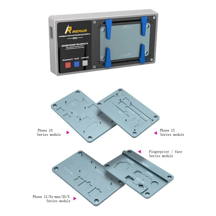 MIJING Irepair MS1 Plateforme de Soudage de la Station de Désoloir Multifonction Pour la Station de Chauffage de Soudage de la Série Iphone X-14 Station de Soudage