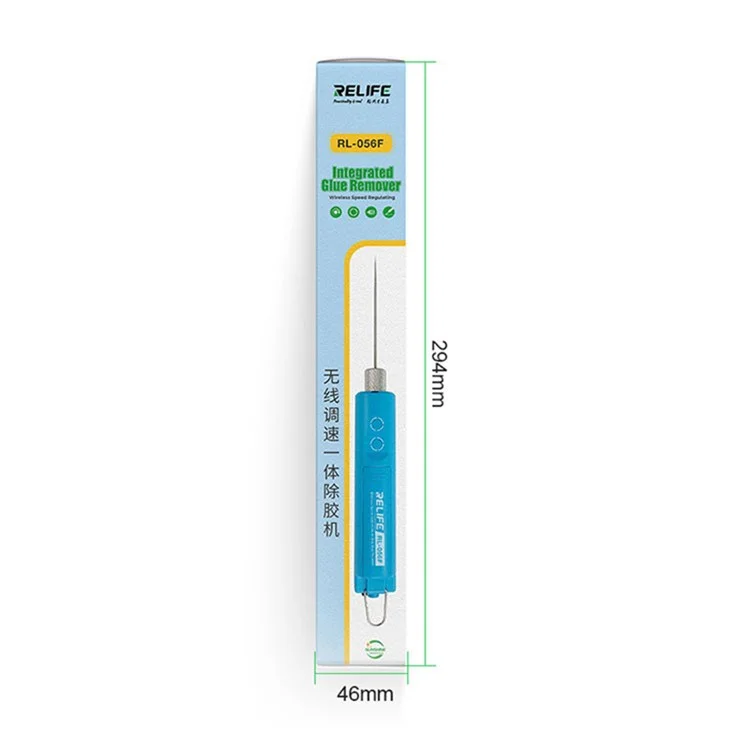 Relife RL-056F Contrôle de Vitesse Sans Fil Remover Intégré Remover OCA Gue de Support D'écran de Suppression