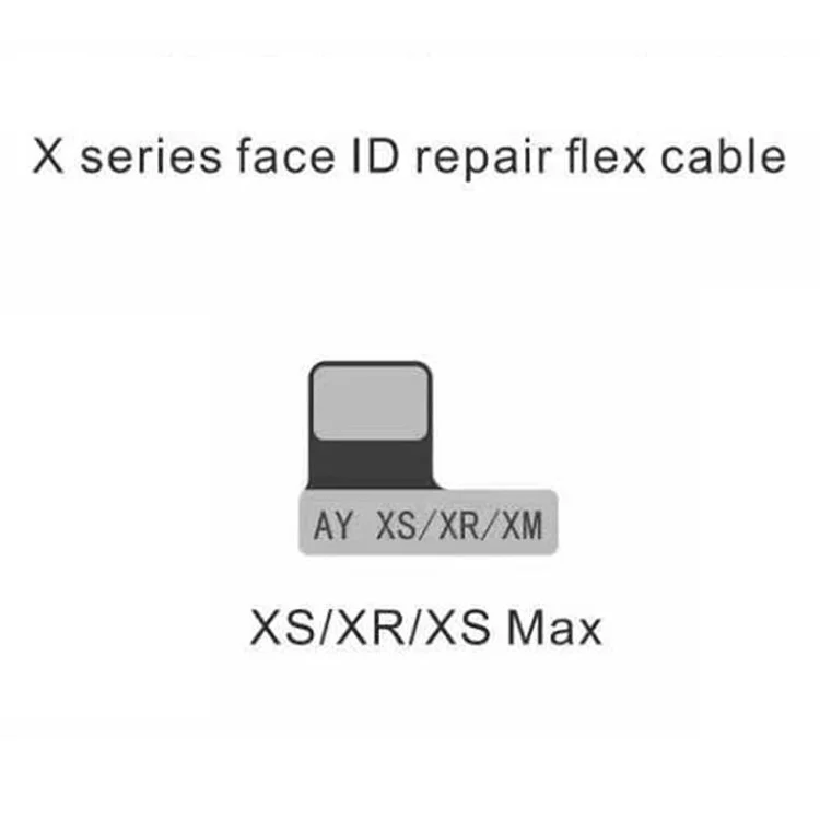 AY A108 Face ID Dot Projector Flex Cable per iPhone XS 5.8 pollici / XR 6.1 pollici / XS Max 6.5 pollici (Compatibile con il tester AY A108)