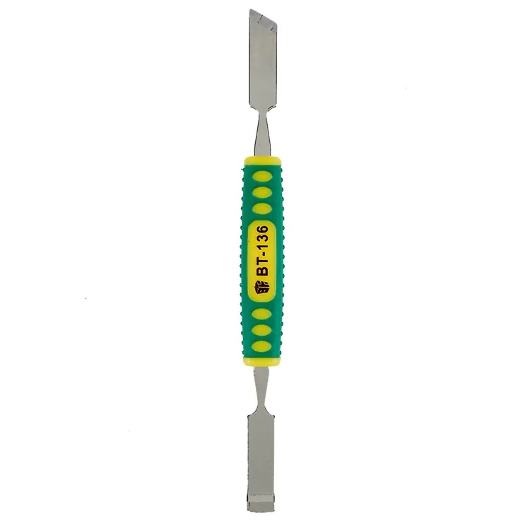 BEST BT-136 Metal Spudger Double-headed Pry Bar Hand Tool Tablet Phone Disassemble Repair Tool