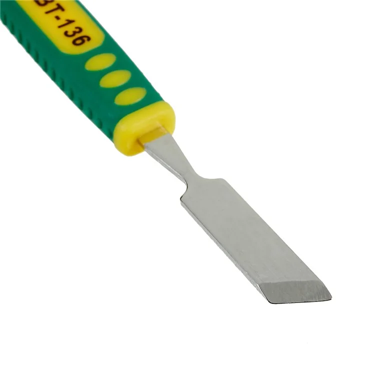BEST BT-136 Metal Spudger Double-headed Pry Bar Hand Tool Tablet Phone Disassemble Repair Tool