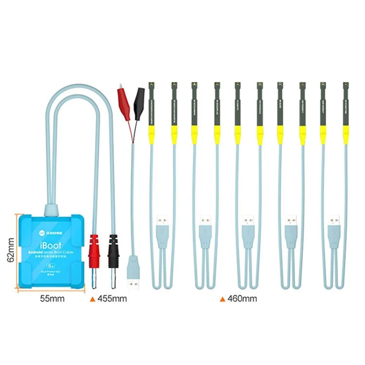 SUNSHINE iBoot B Android Mobile Phone Power Cord Anti-burn Phone Boot Cable