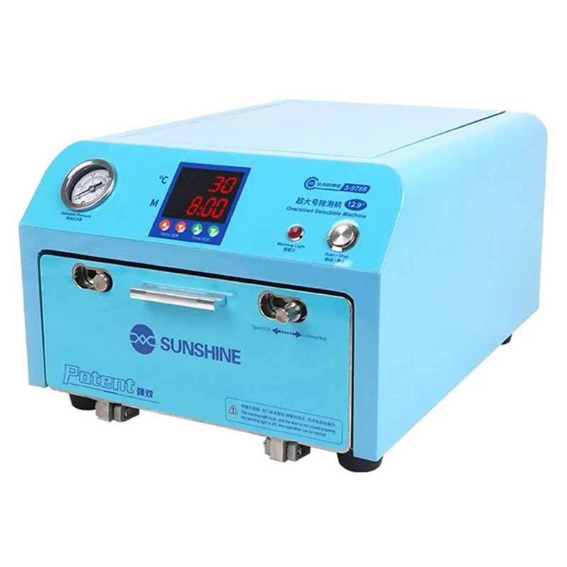 SUNSHINE S-978B Übergroßer Entschäumer-Maschine für 12,9-Zoll-Bildschirm-Aufarbeitung Entschäumer-Maschine - US-Stecker
