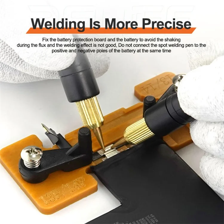 RELIFE RL-936WA 3Pcs / Set for iPhone Battery Spot Welding Fixture Phone Battery Welding Fixing Tool